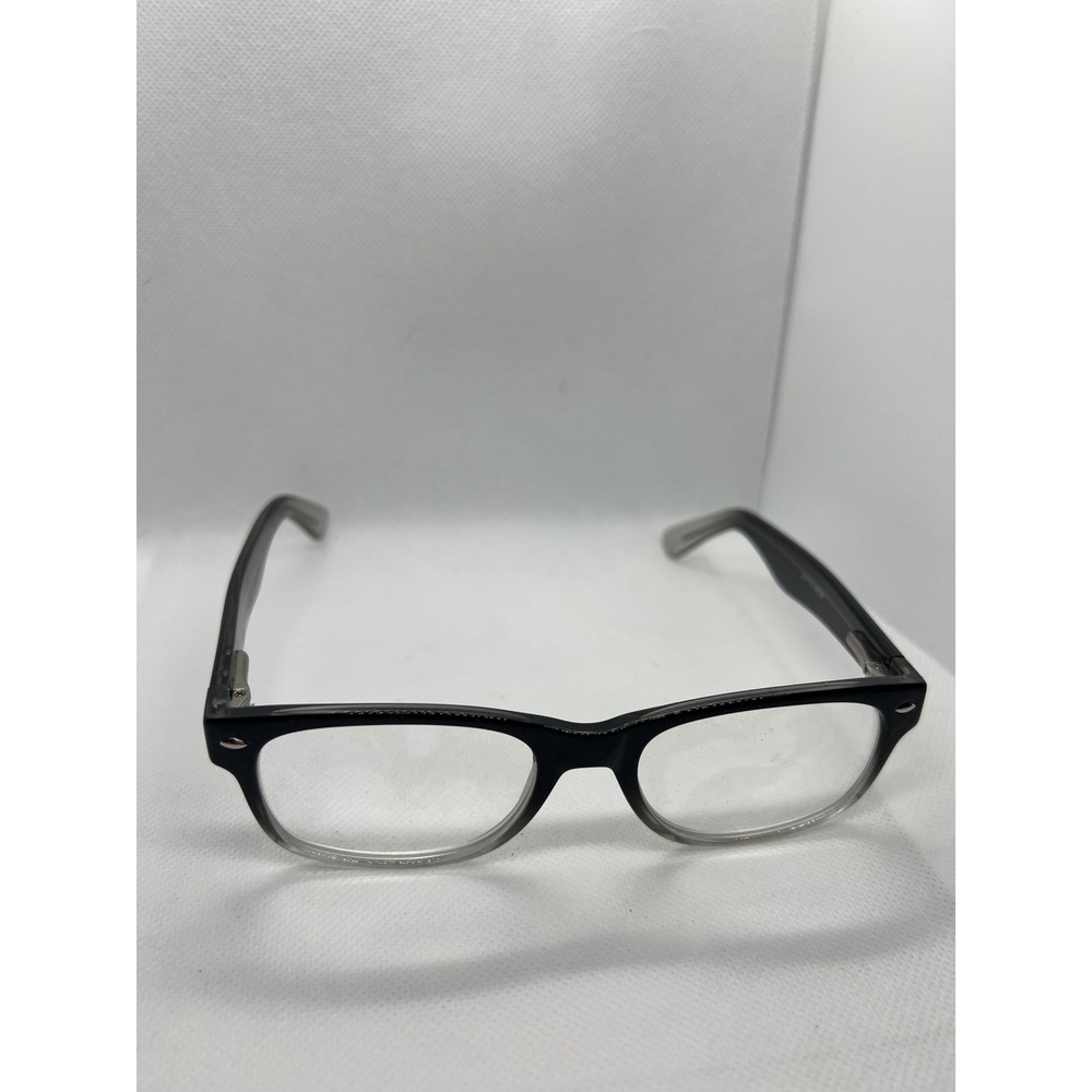 Foster Grant Readers Black‎ Frame Clear Lens Lightweight Womens Glasses
